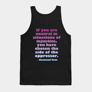 Black History Month - Desmond Tutu Tank Top